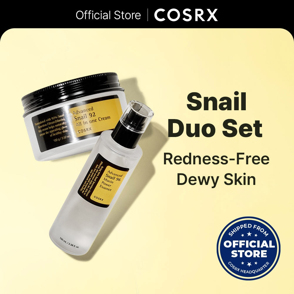 Cosrx Advanced Snail Mucin Duo – Essence & Cream Set