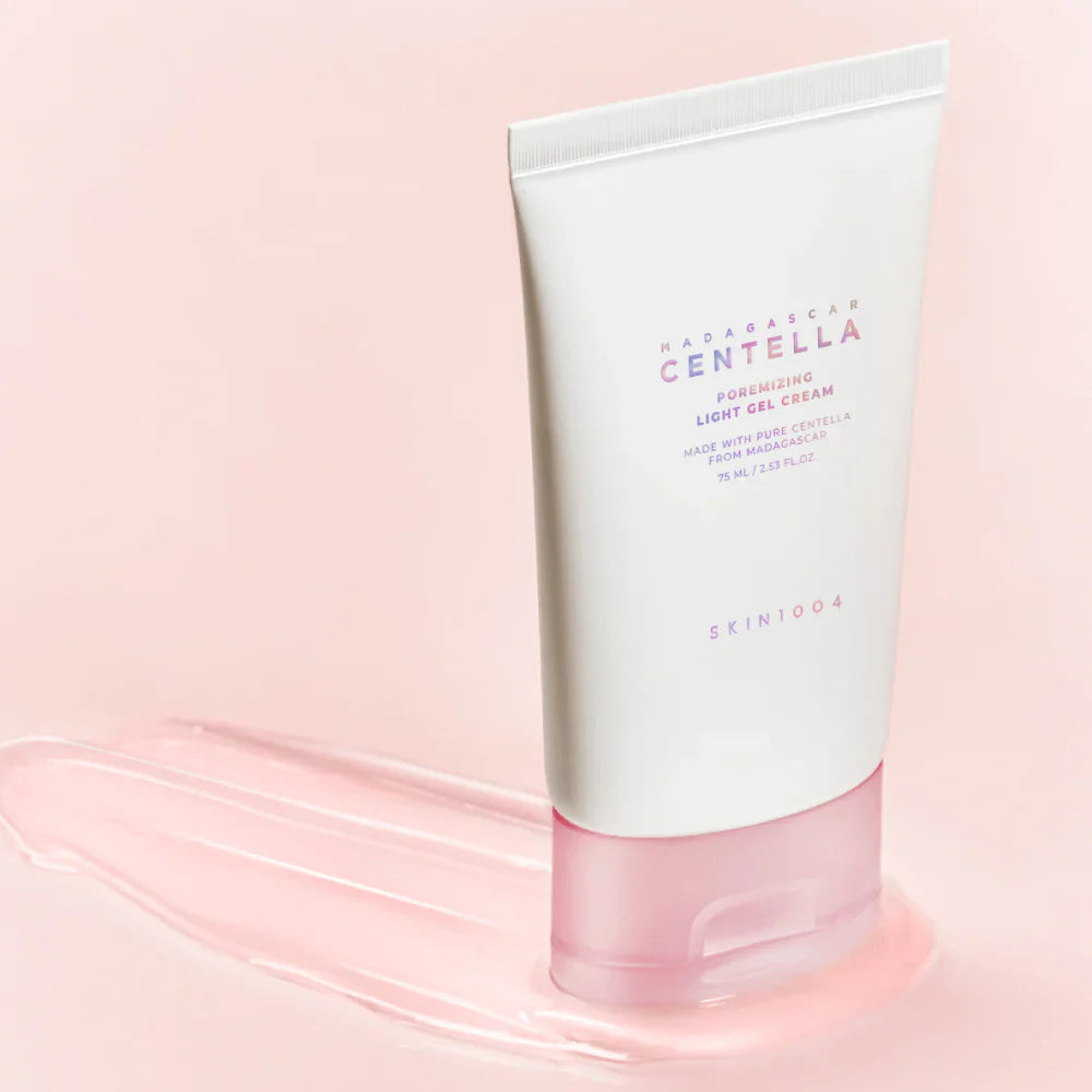 SKIN1004 Madagascar Centella Poremizing Light Gel Cream – 2.02 fl.oz (60ml) | Lightweight Hydration & Pore Care for Oily & Combination Skin