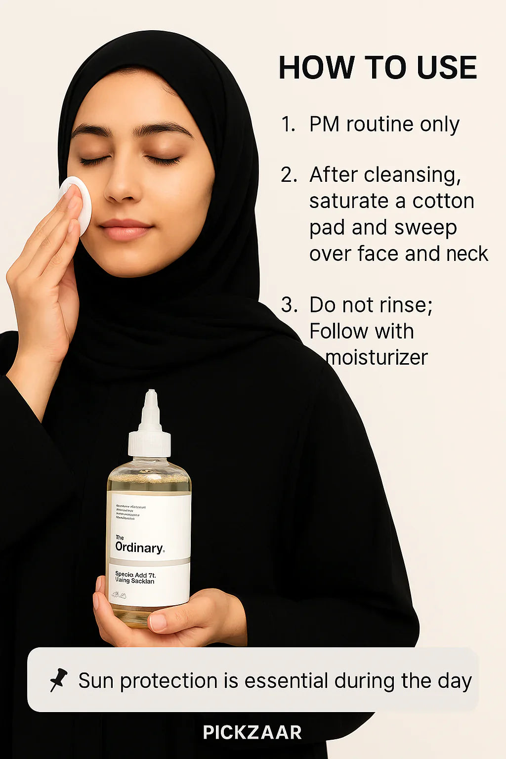 The Ordinary Glycolic Acid 7% Exfoliating Toner, Brightening and Smoothing Daily Toner for More Even-Looking Skin Tone, 8.1 Fl Oz