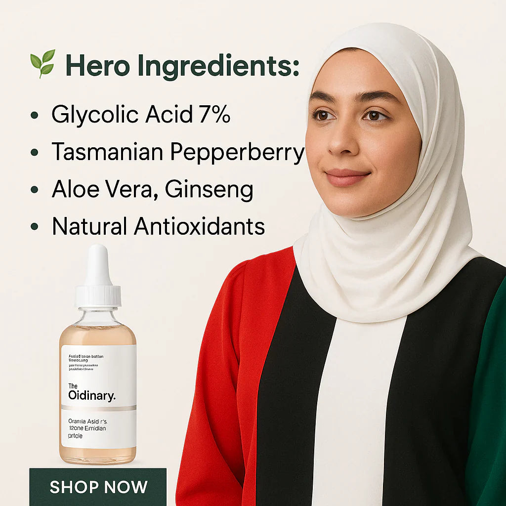 The Ordinary Glycolic Acid 7% Exfoliating Toner, Brightening and Smoothing Daily Toner for More Even-Looking Skin Tone, 8.1 Fl Oz